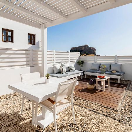 Traditional Lindian Suites Líndosz Kültér fotó