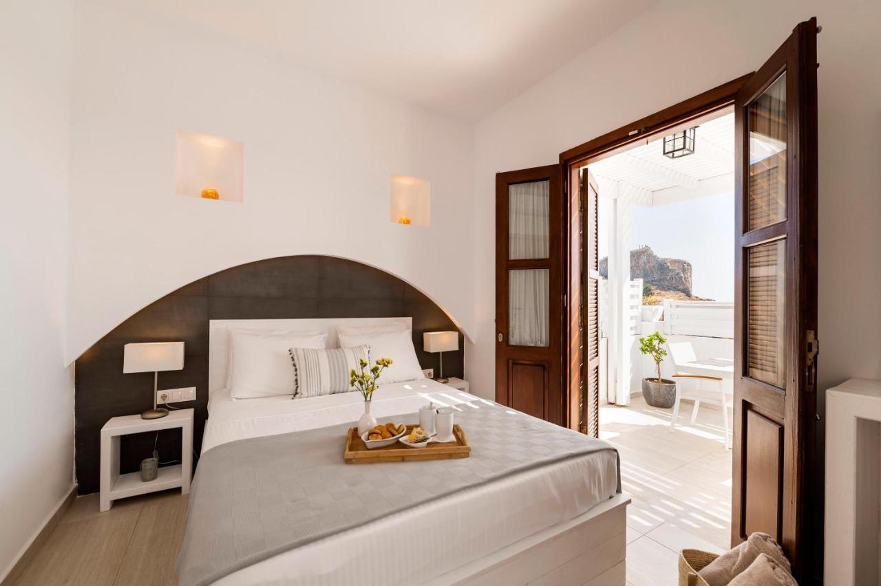 Traditional Lindian Suites Líndosz Kültér fotó